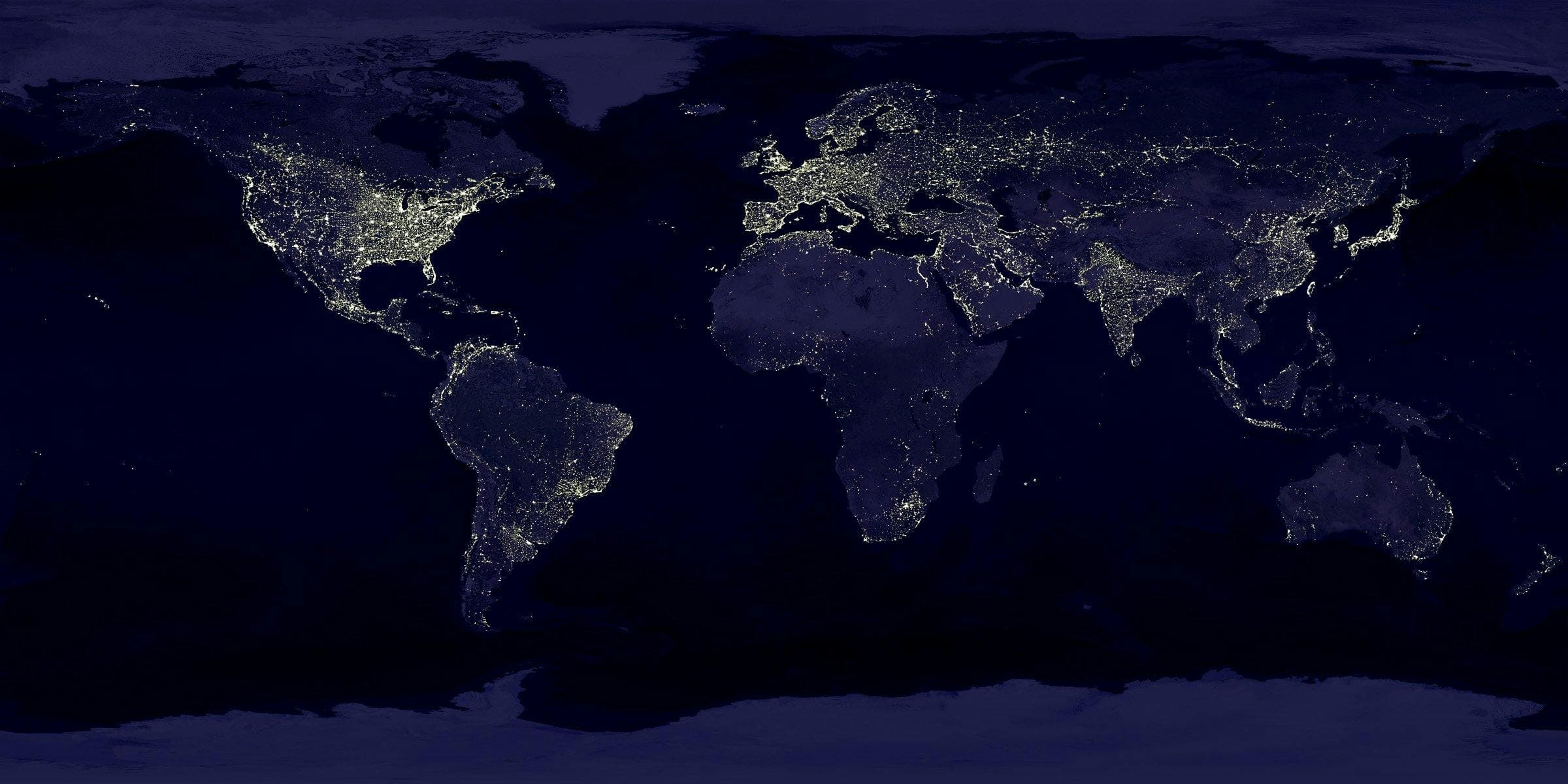 World map showing coffee origins